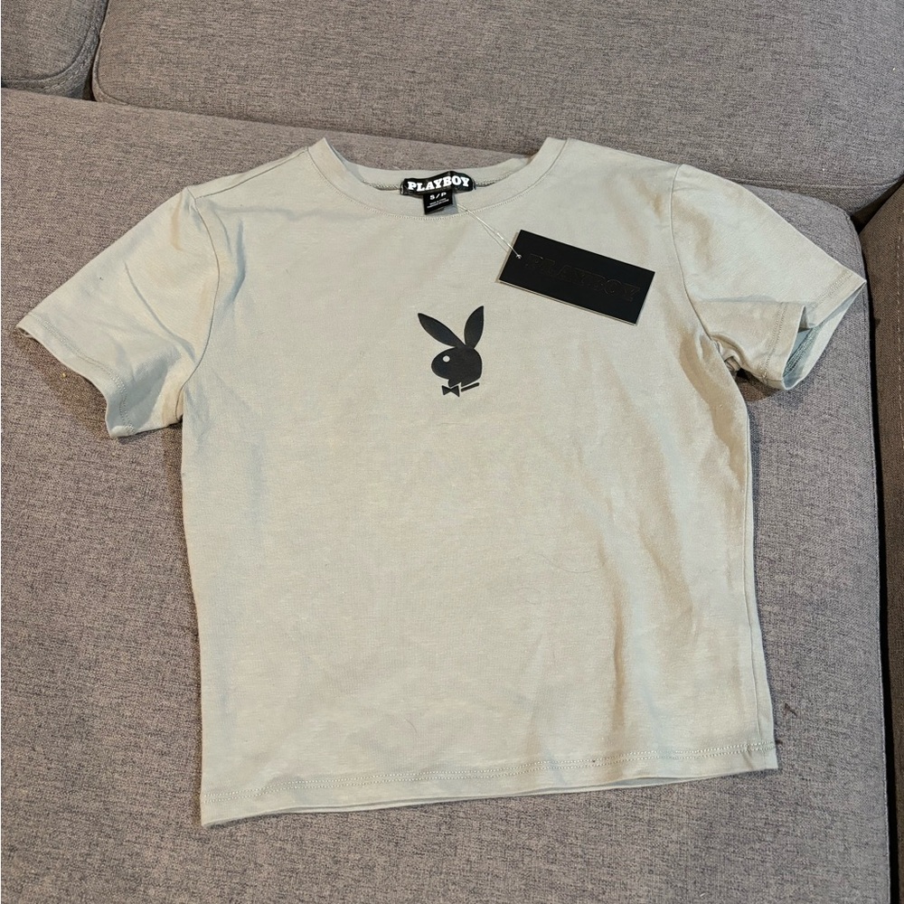 Playboy Cropped Tee
